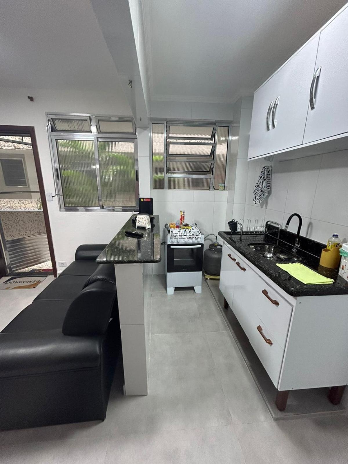 Apartamento 108 Condominio Serena A 150 Metros Da Praia - Guilhermina - Praia Grande Esterno foto